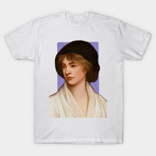 British Writer Mary Wollstonecraft illustration T-Shirt